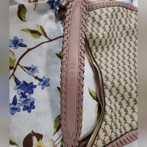 Michael Kors Lydia Signature Hobo Tassel Shoulder Bag - Picture 8 of 9